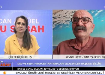 Çilem Küçükkeleş İle Can Aktüel Bu Sabah Programının 2. Bölüm Konuğu DAD Eş Genel Başkanı Zeynel Kete.