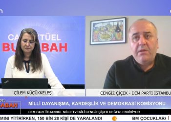 Çilem Küçükkeleş İle Can Aktüel Bu Sabah Programının 2. Bölüm Konuğu DEM Parti İstanbul Milletvekili Cengiz Çiçek.