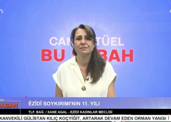 Çilem Küçükkeleş İle Can Aktüel Bu Sabah Programının 2. Bölüm Konuğu Ezidi Kadınlar Meclisi’nden Xane Agal