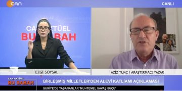 Ezgi Soysal İle Can Aktüel Bu Sabah Programının 2. Bölüm Konuğu Araştırmacı/Yazar Aziz Tunç