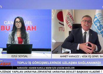 Ezgi Soysal İle Can Aktüel Bu Sabah Programının 2. Bölüm Konuğu Kesk Eş Genel Başkanı Ahmet Karagöz.
