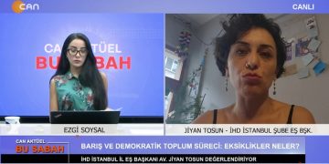 Ezgi Soysal İle Can Aktüel Bu Sabah’ın 2. Bölüm Konuğu İHD İstanbul İl Eş Başkanı Av. Jiyan Tosun