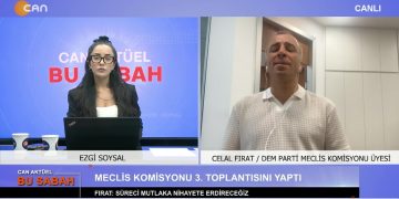 Ezgi Soysal ile Can Aktüel Bu Sabah’ın konuğu Meclis Komisyonu Üyesi Dem Parti Milletvekili Celal Fırat (2. Bölüm)