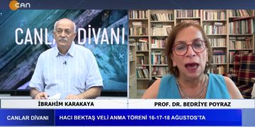 HACI BEKTAŞ VELİ ANMA TÖRENİ VE DEVLET POLİTİKALARI, İbrahim Karakaya İle Canlar Divanı Programının Konuğu PROF. DR. Bedriye Poyraz.
