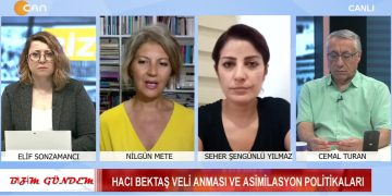 HACIBEKTAŞ VELİ ANMASI VE ASİMİLASYON POLİTİKALARI, – ALEVİ ÖRGÜTLENMESİNDE KADINLAR, Elif Sonzamancı İle Bizim Gündem Programının Konukları Seher Şengünlü Yılmaz AKD Genel Başkanı, Nilgün Mete Ve Gazeteci Cemal Turan