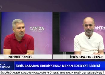 İDRİS BAŞARAN EDEBİYATINDA MEKAN-EDEBİYAT İLİŞKİSİ, Mehmet Hanifi’nin Hazırlayıp Sunduğu Canda Kültür Sanat Programının Konuğu: Yazar İdris Başaran