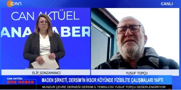 Maden Şirketi Dersim’in İksor Köyünde Fizibilite Çalışmaları Yaptı – Hacı Bektaş Veli Anma Töreni 16-17-18 Ağustos’ta – İzmir’de Evrensel Gazetesi Bürosu Kurşunlandı – Elif Sonzamancı İle Can Aktüel Ana Haber’in Konuğu Munzur Çevre Derneği Dersim İl Temsilcisi Yusuf Topçu