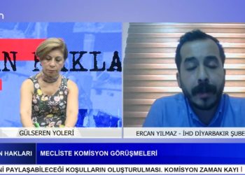 Mecliste Komisyon Görüşmeleri – Barış Ve Demokratik Toplum Süreci Nasıl İlerlemeli ? – Gülseren Yoleri İle İnsan Hakları Programının Konuğu İHD Diyarbakır Şube Eş Başkanı Ercan Yılmaz
