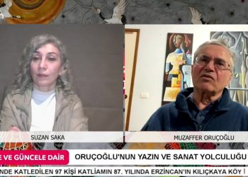 Oruçoğlu’nun Yazın ve Sanat Yolculuğu, -Suzan Saka ile Güne ve Güncele Dair Programının Konuğu: Siyasetçi Yazar Muzaffer Oruçoğlu