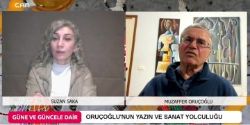 Oruçoğlu’nun Yazın ve Sanat Yolculuğu, -Suzan Saka ile Güne ve Güncele Dair Programının Konuğu: Siyasetçi Yazar Muzaffer Oruçoğlu