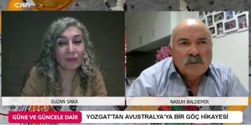 YOZGAT’TAN AVUSTRALYA’YA BİR GÖÇ HİKAYESİ, Suzan Saka ile Güne ve Güncele Dair Programının Konuğu: Nasuh Baldemir.
