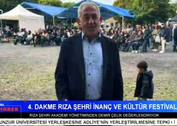 4. DAKME Rıza Şehri İnanç Kültür Festivali – Esenler Cemevi’nden Gazze İçin Eylem – Kadınlar 1 Ekim’de Özgürlük İçin Yürüyecek – Ezgi Özer İle Can Aktüel Ana Haber Programının Konuğu Rıza Şehri Akademi Yönetimi’nden Demir Çelik