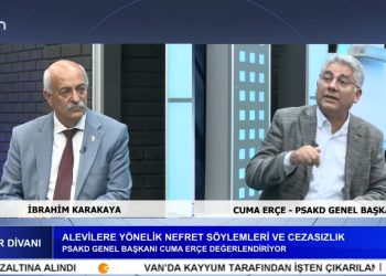 ALEVİLERE YÖNELİK NEFRET SÖYLEMLERİ VE CEZASIZLIK, İbrahim Karakaya İle Canlar Divanı Programının Konuğu: PSAKD Genal Başkanı Cuma Erçe.