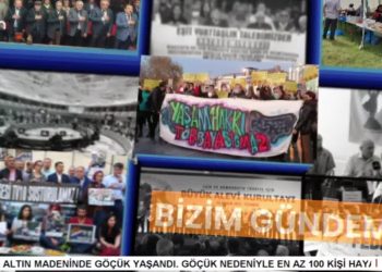 – ALEVİLERİN MUHABBET DİLİ TARTIŞMASI, 
– YENİ YASAMA DÖNEMİ VE MECLİS KOMİSYONU, 
Elif Sonzamancı İle Bizim Gündem Programının Konukları Kureyşan Ocağı Piri Hamza Takmaz, Akademisyen Dilşa Deniz, Gazeteci Nilgün Mete Ve Gazeteci Cemal Turan.