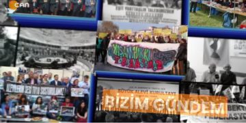 – ALEVİLERİN MUHABBET DİLİ TARTIŞMASI, 
– YENİ YASAMA DÖNEMİ VE MECLİS KOMİSYONU, 
Elif Sonzamancı İle Bizim Gündem Programının Konukları Kureyşan Ocağı Piri Hamza Takmaz, Akademisyen Dilşa Deniz, Gazeteci Nilgün Mete Ve Gazeteci Cemal Turan.