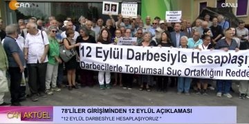 – 78’LİLER GİRİŞİMİ’NDEN 12 EYLÜL AÇIKLAMASI
– CAN AKTÜEL