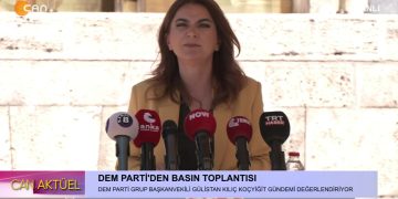 DEM PARTİ GRUP BAŞKANVEKİLİ GÜLİSTAN KILIÇ KOÇYİĞİT GÜNDEMİ DEĞERLENDİRİYOR