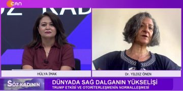 Dünyada Sağ Dalganın Yükselişi, Trump Etkisi ve Otoriterleşmenin Normalleşmesi – Ortadoğu, Filistin ve Suriye Dinamikleri – Türkiye İç Siyaseti, CHP’ye Yapılan Baskılar ve Kürt Sorununun Demokratik Çözümü – Hülya İmak ile Söz Kadının’ın Konuğu Dr. Yıldız Önen.