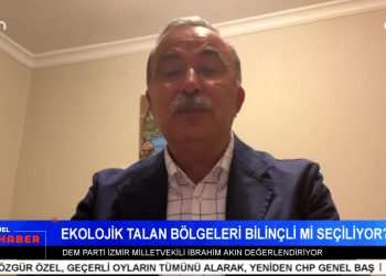 Ekolojik Talan Bölgeleri Bilinçli mi Seçiliyor? – Kartal’da 6. Pir Sultan’ı Anma ve Kültür Festivali Düzenlendi – CHP’nin 22. Olağanüstü Kurultayında Özgür Özel Yeniden Seçildi – Elif Sonzamancı ile Can Aktüel Ana Haber’in Konuğu DEM Parti İzmir Milletvekili İbrahim Akın.