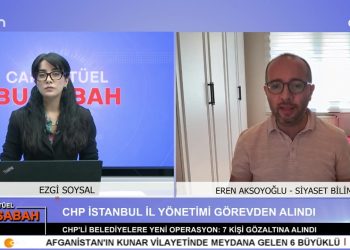 Ezgi Soysal İle Can Aktüel Bu Sabah Programının 1 Bölüm Konuğu Siyaset Bilimci Eren Aksoyoğlu.