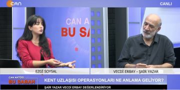 Ezgi Soysal İle Can Aktüel Bu Sabah Programının 2. Bölüm Konuğu Şair / Yazar Vecdi Erbay.