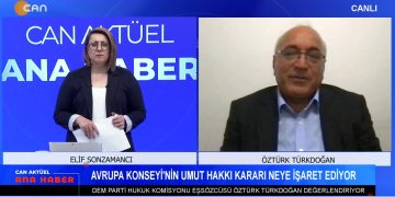 Milli Dayanışma, Kardeşlik Ve Demokrasi Komisyonu – ‘ Kent Uzlaşısı ‘ Davası – Diyanet’te Ali Erbaş Dönemi Kapandı – Elif Sonzamancı İle Can Aktüel Ana Haber Programının Konuğu DEM Parti Hukuk Komisyonu Eşsözcüsü Öztürk Türkdoğan