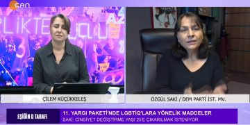 11. Yargı Paketi’nde Ceza Ve Yasak Politikaları – Suça Sürüklenen Çokcukların Yargılanması – Barış Sürecinde İktidarın Tutumu – Çilem Küçükkeleş İle Eşiğin O Tarafı Programının Konuğu DEM Parti İstanbul Milletvekili Özgül Saki