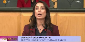 – DEM PARTİ GRUP TOPLANTISI – DEM PARTİ EŞ GENEL BAŞKANI TÜLAY HATİMOĞULLARI KONUŞUYOR