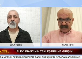 ALEVİ İNANCININ TEKLEŞTİRİLME GİRİŞİMİ, Diren Keser’in hazırlayıp sunduğu Hak Yolu Programının Konuğu: DAD Eşbaşkanı Pir Zeynel Kete.