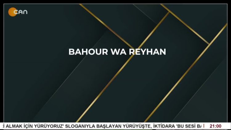 Tevfik Usluoğlu İle Bahour Wa Reyhan Programının Konuğu Şeyh Ahmad Safatli