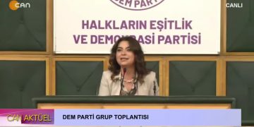 – DEM PARTİ GRUP TOPLANISI
– DEM PARTİ EŞ GENEL BAŞKANI TÜLAY HATİMOĞULLARI KONUŞUYOR