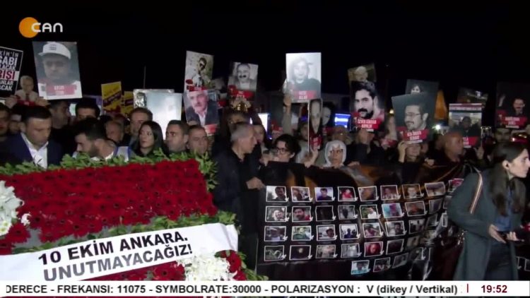 10 Ekim Ankara Gar Katliamı’nın 10. Yılı Anması