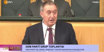 – DEM PARTİ GRUP TOPLANTISI
– DEM PARTİ EŞ GENEL BAŞKANI TUNCER BAKIRHAN KONUŞUYOR