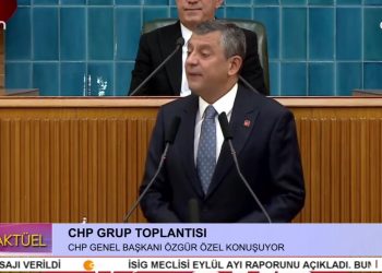 CHP GRUP TOPLANTISI – CHP GENEL BAŞKANI ÖZGÜR ÖZEL KONUŞUYOR