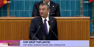 CHP GRUP TOPLANTISI – CHP GENEL BAŞKANI ÖZGÜR ÖZEL KONUŞUYOR