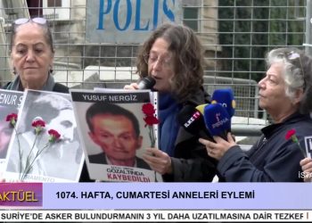 Cumartesi Anneleri, Eylemlerinin 1074. Haftasında, CumartesiAnneleri, 1074. Haftadır Galatasaray Meydanı’nda gözaltında kaybettikleri yakınlarının akıbetini soruyor.