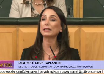 DEM PARTİ GRUP TOPLANISI – DEM PARTİ EŞ GENEL BAŞKANI TÜLAY HATİMOĞULLARI KONUŞUYOR
