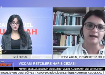 Ezgi Soysal İle Can Aktüel Bu Sabah 2. Bölüm konuğu Vicdani Ret İzleme Koordinatörü Merve Arkun