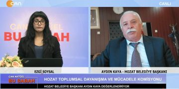 Ezgi Soysal İle Can Aktüel Bu Sabah Programının 2. Bölüm Konuğu Hozat Belediye Başkanı Aydın Kaya