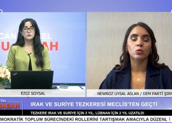 Ezgi Soysal İle Can Aktüel Bu Sabah Programının İkinci bölüm konuğu Dem Parti Şırnak Milletvekili Newroz Uysal Aslan