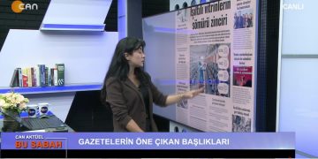 Ezgi Soysal İle Can Aktüel Bu Sabah Programının Konuğu Rojin Kabaiş İçin Adalet Komisyonu’ndan Bahar Beytekin