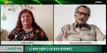 Lİ SER AŞÎR Û OCAXA SÎNEMÎLÎ, 
Ayşe Fehimli İle Hase Ma Programının Konuğu Pir Süleyman Deprem