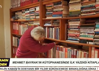 MEHMET BAYRAK’IN KÜTÜPHANESİNDE İLK YAZDIĞI KİTAPLAR