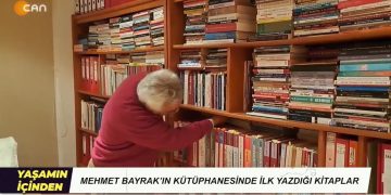 MEHMET BAYRAK’IN KÜTÜPHANESİNDE İLK YAZDIĞI KİTAPLAR