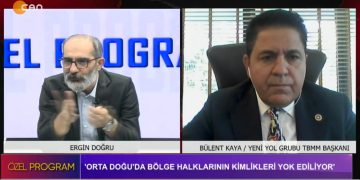 Ortadoğu Üzerindeki Yeni Denklem – ‘Sorunların Üstesinden Yeni Parçalanmışlıklarla Gelemeyiz’ – Barış Sürecinin Ortadoğu’ya Yansıması – Ergin Doğru İle Özel Program’ın Konuğu Yeni Yol Grubu TBMM Başkanı Bülent Kaya.