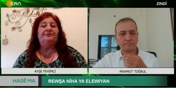 REWŞA NİHA YA ELEWIYAN, 
Ayşe Fehimli İle Hase Ma Programının Konuğu Mahmut Toğrul.