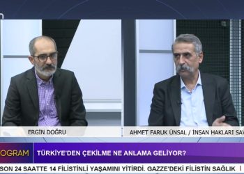 Türkiye’den Çekilme Ne Anlama Geliyor ? – Barış Ve Demokratik Toplum Süreci – Toplumsal Rıza Ve Hakikat – Barış Sürecinde Türkiye Sosyalist Hareketi – Ergin Doğru’nun Hazırlayıp Sunduğu Özel Programın Konuğu İnsan Hakları Savunucusu Ahmet Faruk Ünsal