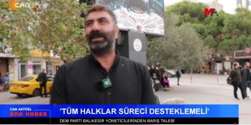 1: MECLİS KOMİSYONU İMRALI’YA GİTTİ Sürecin tüm ayrıntıları tutanak altına alınacak. 2: SEYİD RIZA’NIN TORUNU: “HAKİKAT KOMİSYONLARI KURULSUN” Barış çağrısı yapıldı. 3: SURİYE’DE ALEVİ MAHALLELERİ HEDEFTE Bölgede mezhepçi şiddet tırmanıyor. Serpil Çelik Mert ile can aktüel an