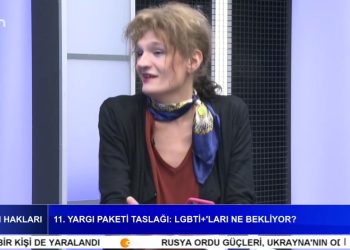 11. YARGI PAKETİ TASLAĞI: LGBTİ+’LARI NE BEKLİYOR? Gülseren Yoleri İle İnsan Hakları Programının Konuğu Sosyalog Eylem Çağdaş.