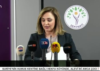 DEM PARTİ BASIN TOPLANTISI – DEM PARTİ SÖZCÜSÜ AYŞEGÜL DOĞAN GÜNCEL GELİŞMELERİ DEĞERLENDİRİYOR